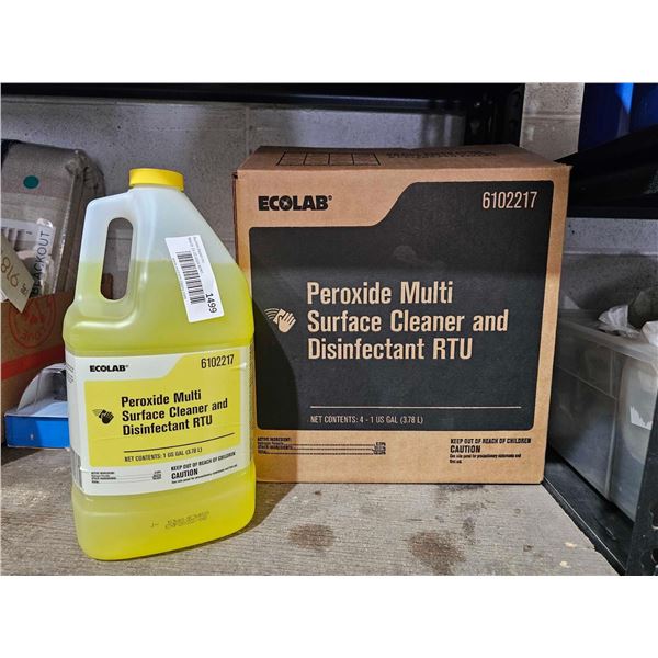 Ecolab Peroxide Multi Surface Cleaner 4x3.78L