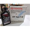 Image 1 : Toyota ATF Type T-IV Automatic Transmission Fluid 6x946ml