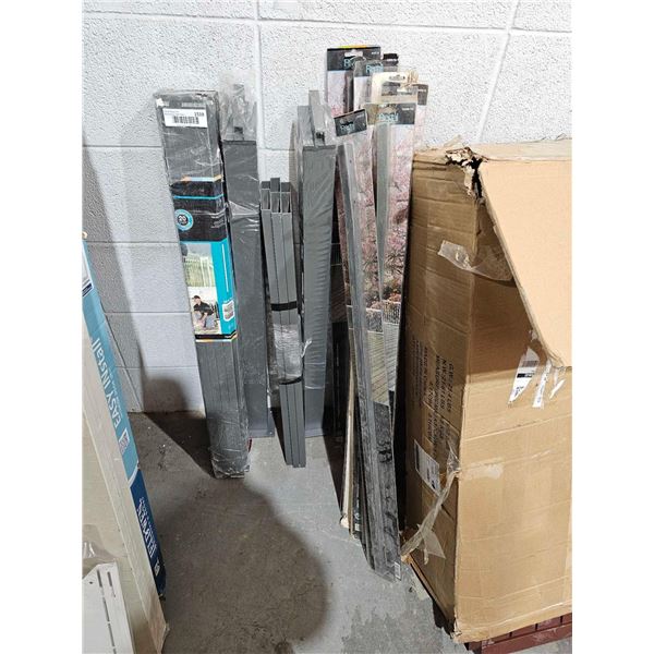 Regal Titanium Slate Garden Fence Parts - Assorted