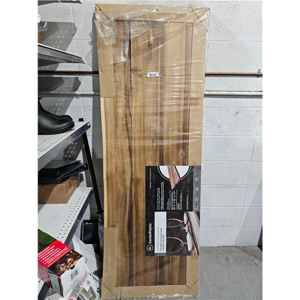 Centerpointe Live Edge Acacia Countertop 25.5x72x1.5" - See Damage in photos