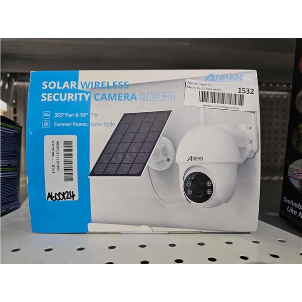 Solar Wireless Secruity Camera