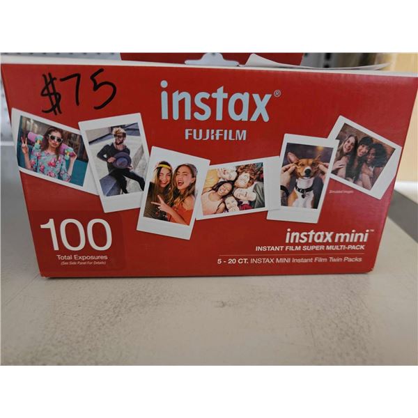 Instax by Fujifilm 100 Exposures