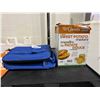 Image 1 : Combo lot of zippered lunch bag and sweet potato crackers