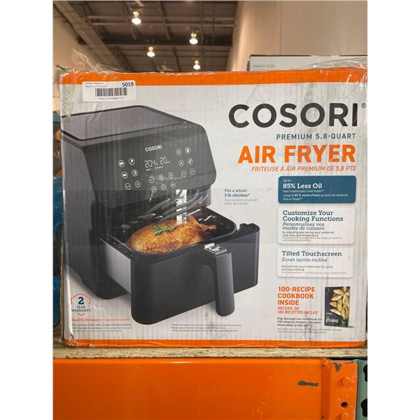 Cosori premium single basket air fryer