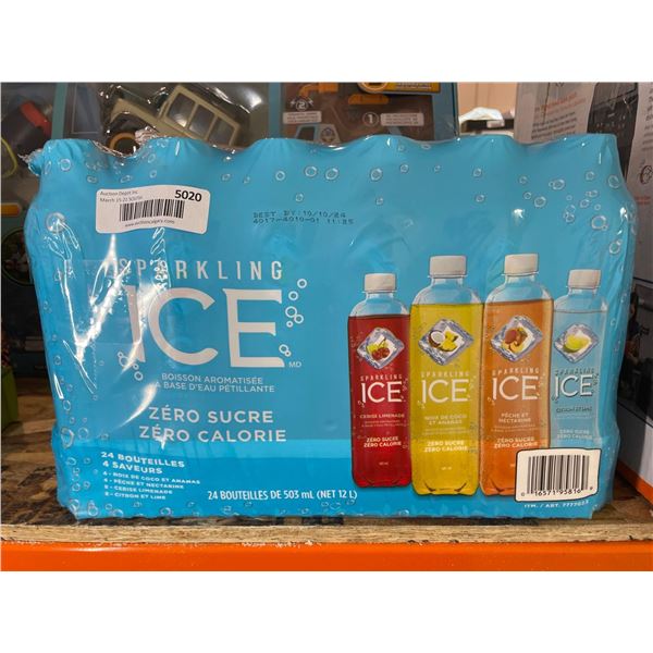 Sparkling ice drink variety pack 24x503ml