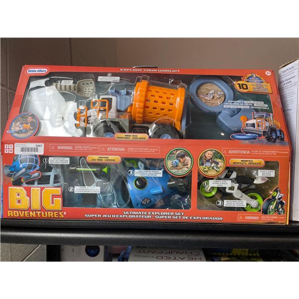 Little tikes big adventures childrens toys, set of 3 toys