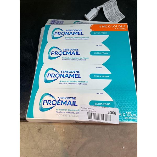 Sensodyne Pronamel toothpaste 4x115ml