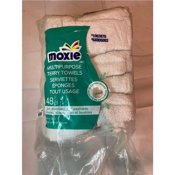 Moxie multipurpose terry towels, 48 count
