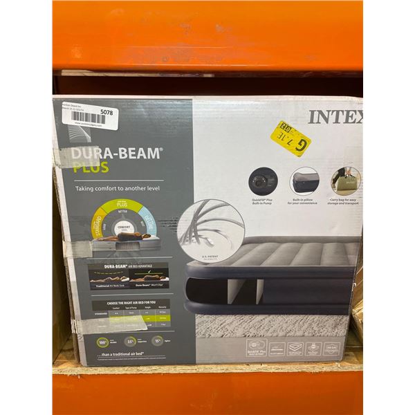 Intex dura-beam plus queen size air mattress