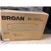 Image 2 : Broan 24" range hood for kitchen stove
