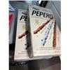 Image 2 : Pepero assorted pack of chocolate covered biscuit sticks, lot of 2 boxes