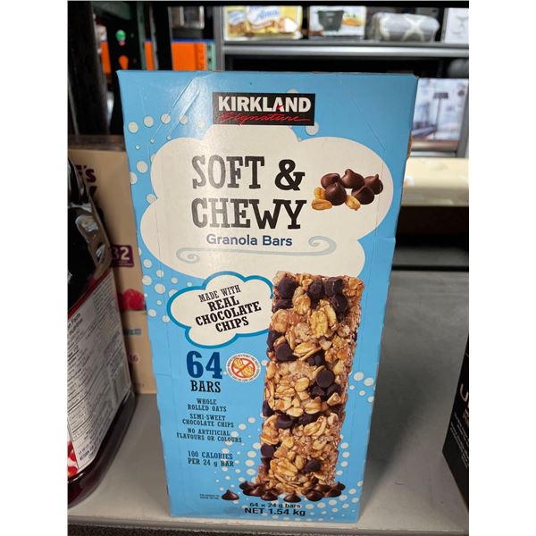 Kirkland soft & chewy chocolate chip granola bars