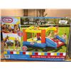 Image 1 : Little tikes inflatable jump and slide bouncy house