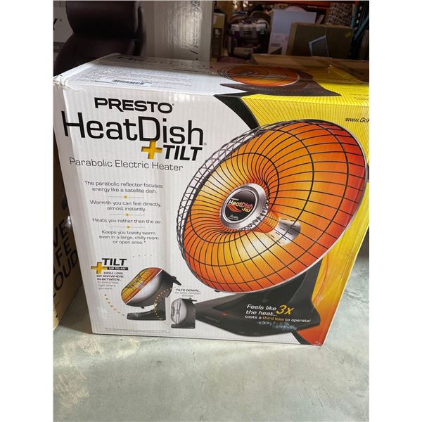 Presto heat dish / electric space heater