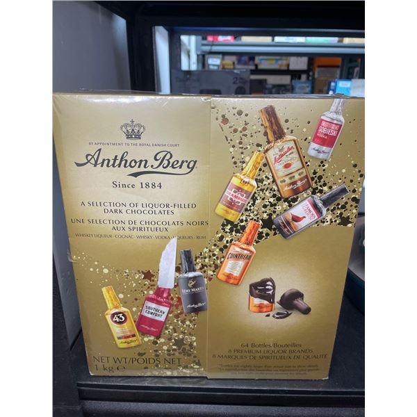 Anthon Berg assorted liqour filled dark chocolates