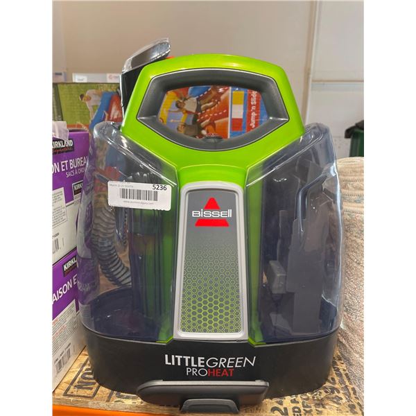 Bissell little green carpet and upholstery cleaner