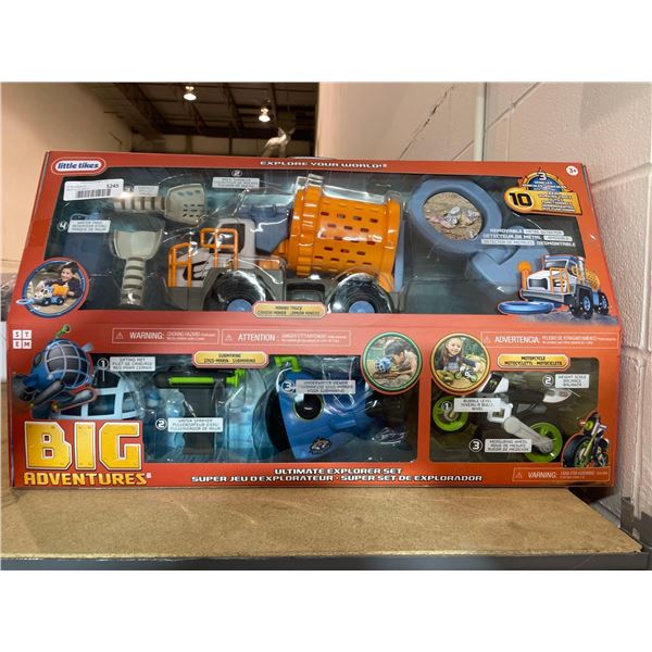 Little tikes big adventures 3 pack of childrens toys