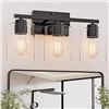 Image 1 : Deamakk 3 light bathroom vanity light