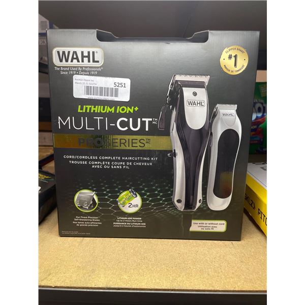 Wahl multi cut pro series hair cutting and trimming kit