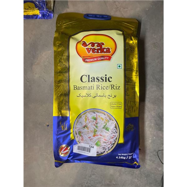 Verka classic basmati rice 4.54kg