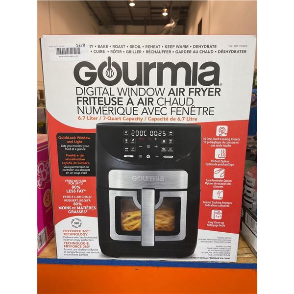 Gourmia digital window air fryer