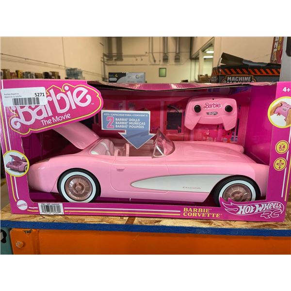 Hotwheels Barbie corvette RC