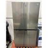 Image 1 : 23 cu.ft. Side by Side Counter Depth Refrigerator NEW very small dent on front -  model number LS234