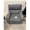 Image 1 : Minhas Furniture Upholstered Grey Rocker recliner NEW floor model
