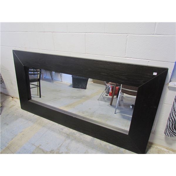 Large Dark Oak Mirror