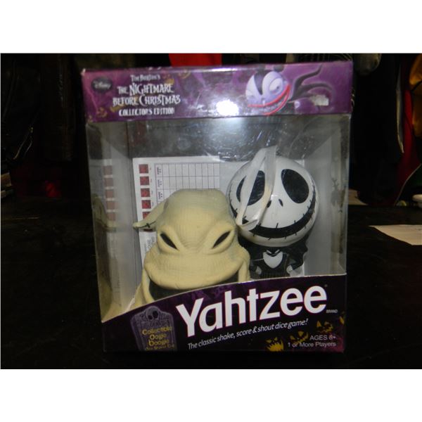 Nightmare Before Christmas Yahtzee - Collectors Edition