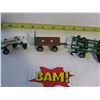 Image 1 : John Deere - ERTL Hay Wagon, Diecast Plow & Anhydrous Ammonia
