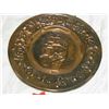 Image 1 : Round Brass Plate - Columbus' Ship