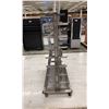 Image 2 : STAINLESS STEEL 7 TIER MOBILE ROTISSERIE RACK WITH SKEWERS