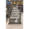 Image 3 : STAINLESS STEEL 7 TIER MOBILE ROTISSERIE RACK WITH SKEWERS