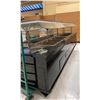 Image 2 : BLACK BARKER GRANITE TOP 16 WELL BUFFET ISLAND - APPROX. 169"W X 61"D X 53"