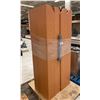 Image 2 : PALLET OF 4 BEACHWOOD ADJUSTABLE BULK DISPLAY SHELVING