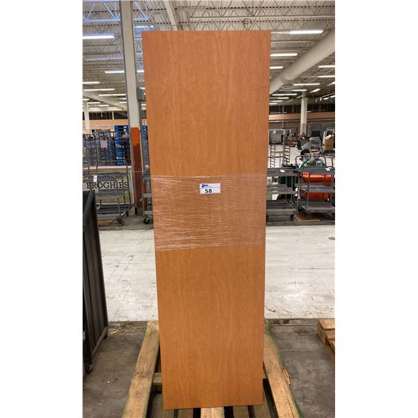 PALLET OF 4 BEACHWOOD ADJUSTABLE BULK DISPLAY SHELVING