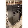 Image 3 : BLACK MOBILE DISPLAY RACK WITH PEGBOARD