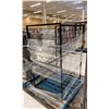 Image 2 : BLACK METAL COMMERCIAL MAGAZINE RACK