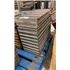 Image 2 : STACK OF STAINLESS STEEL COMMERCIAL 5 SECTION BREAD PANS - APPROX. 10