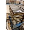 Image 2 : STACK OF STAINLESS STEEL COMMERCIAL 5 SECTION BREAD PANS - APPROX. 9