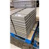 Image 2 : STACK OF STAINLESS STEEL COMMERCIAL 5 SECTION BREAD PANS - APPROX. 9