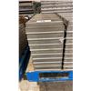 Image 2 : STACK OF STAINLESS STEEL COMMERCIAL 5 SECTION BREAD PANS - APPROX. 9