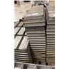 Image 2 : STACK OF STAINLESS STEEL COMMERCIAL 5 SECTION BREAD PANS - APPROX. 20