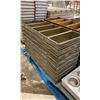 Image 2 : STACK OF STAINLESS STEEL COMMERCIAL 5 SECTION BREAD PANS - APPROX. 8