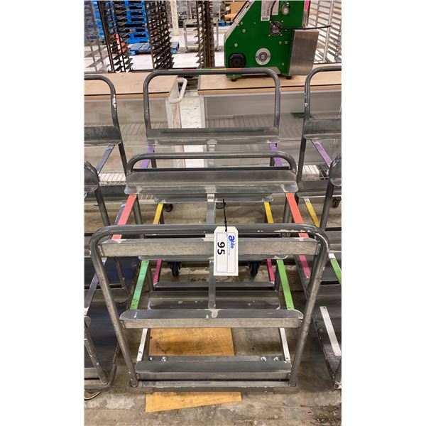 3 TIER MOBILE COMMERCIAL TOTE CART