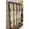 Image 3 : BEIGE METAL 4 BAY 8 DOOR LOCKER SYSTEM