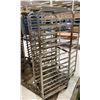 Image 2 : 15 TRAY ALUMINUM MOBILE COMMERCIAL BAKERS RACK *NO BAKING SHEETS*