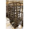 Image 2 : 10 TRAY STEEL MOBILE COMMERCIAL BAKERS BREAD RACK *NO BAKING SHEETS*