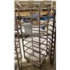 Image 2 : 7 TIER STEEL MOBILE COMMERCIAL MESH DECK PRODUCT RACK